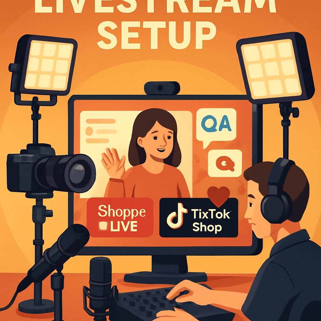 Hướng Dẫn Set Up Livestream Chuyên Nghiệp Trong Studio