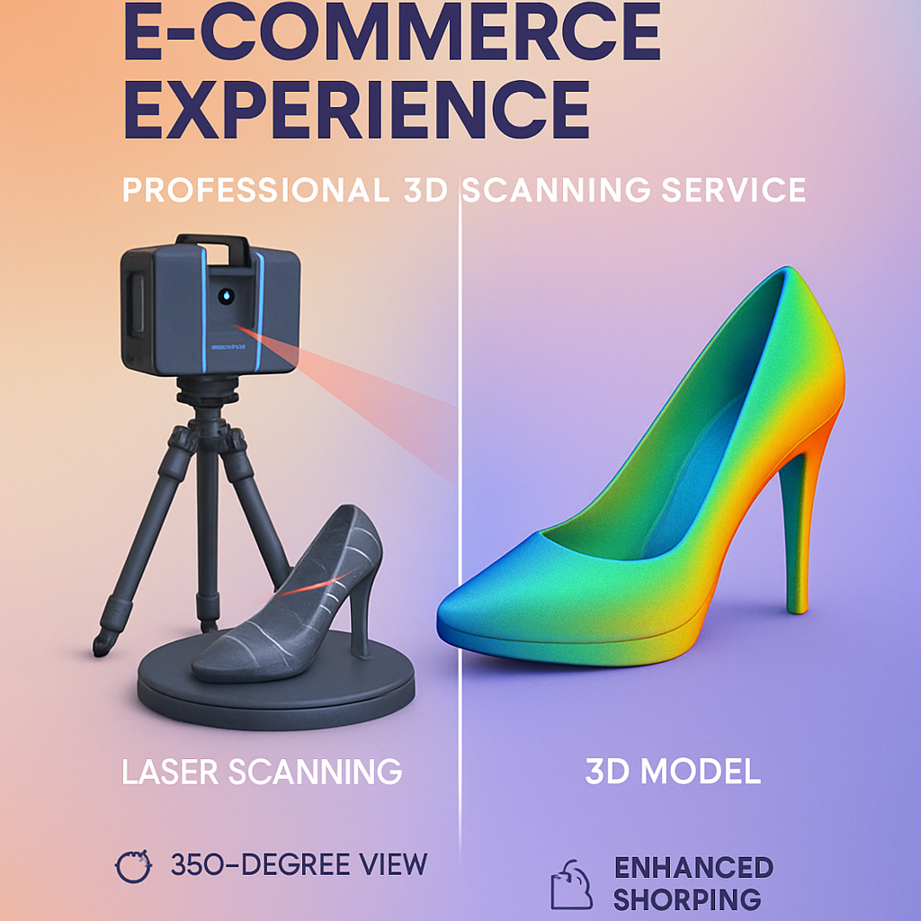 Scan 3D Sản Phẩm Tăng Trải Nghiệm Thương Mại