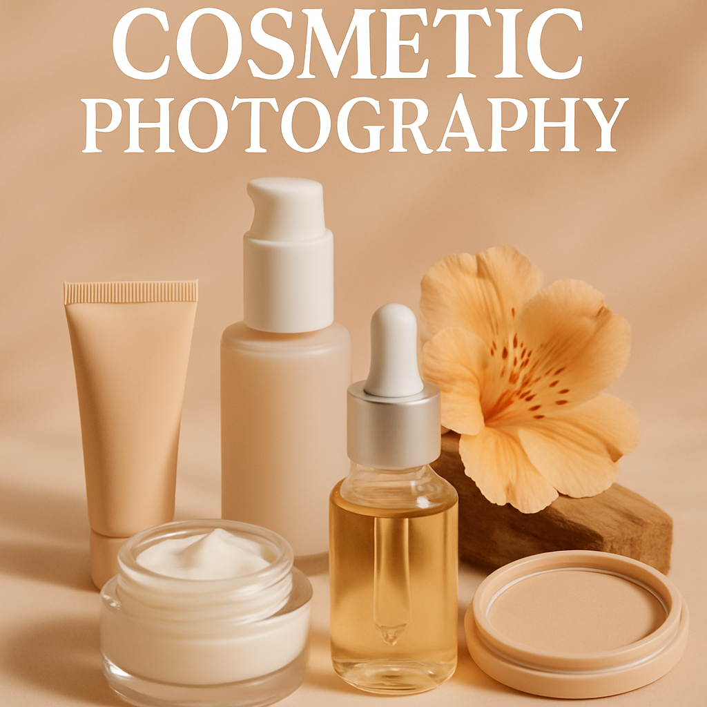 Chụp Ảnh Mỹ Phẩm Với Ánh Sáng Mềm Và Bố Cục Tinh Tế