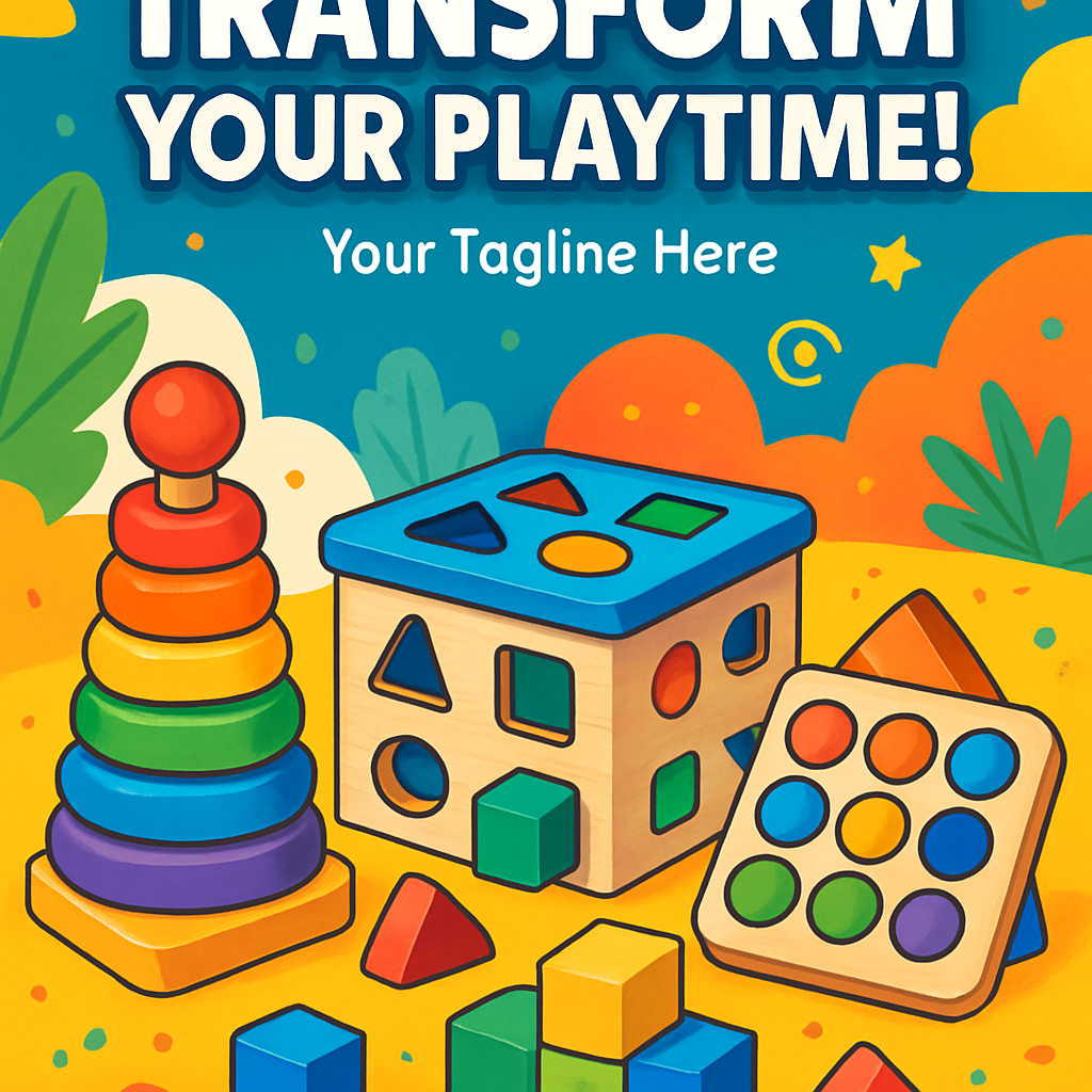 Chụp Ảnh Đồ Chơi Giáo Dục Hấp Dẫn, Vui Nhộn