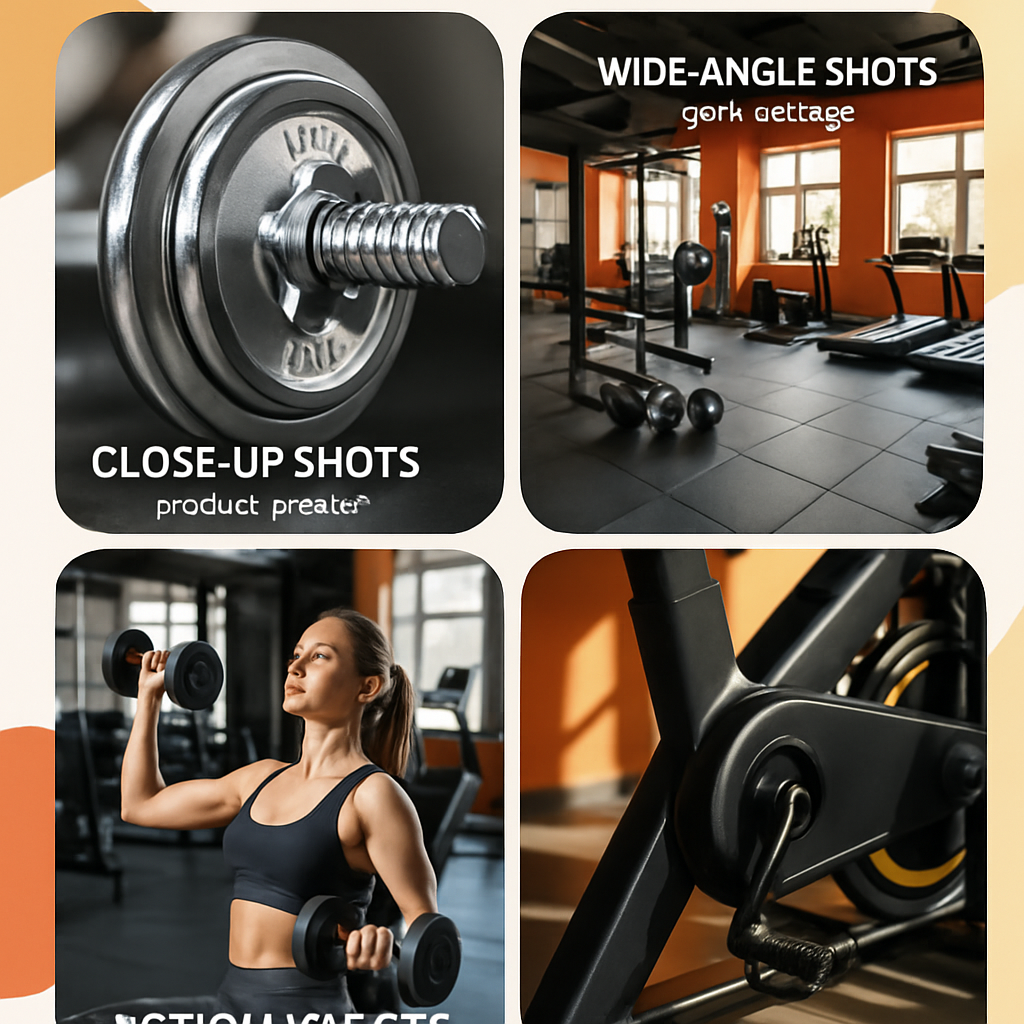 Chụp Ảnh Sản Phẩm Dụng Cụ Tập Gym Chuyên Nghiệp