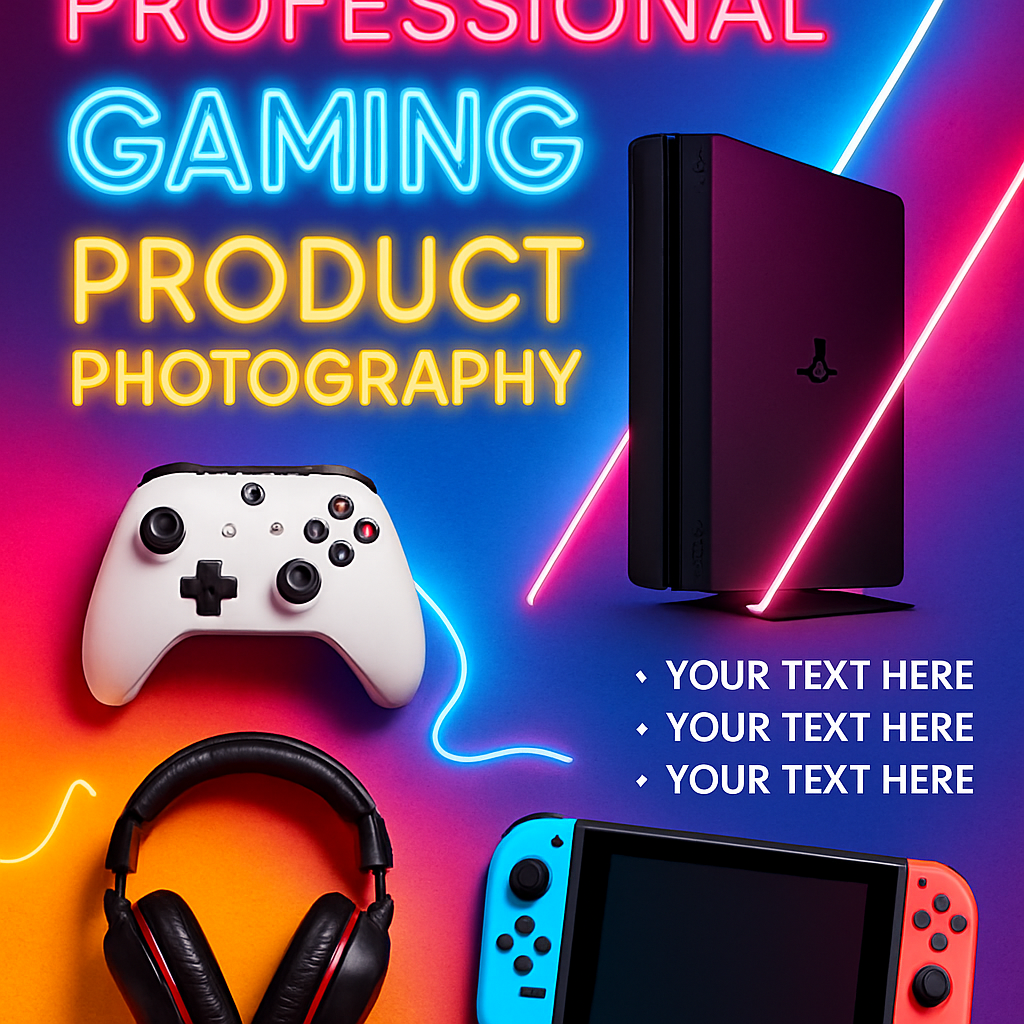 Chụp Ảnh Sản Phẩm Game Trẻ Trung, Đẹp Mắt