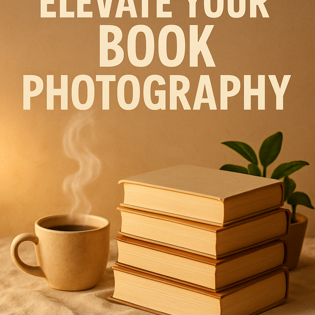 Chụp Ảnh Sách Với Ánh Sáng Ấm Áp
